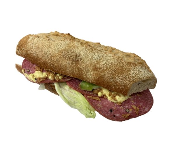 Sandwich med spegepoelse