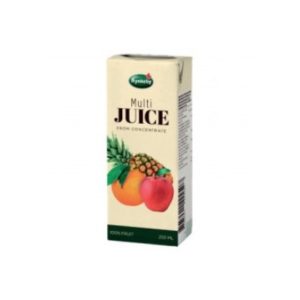 Multifrugt juice brik 250ml